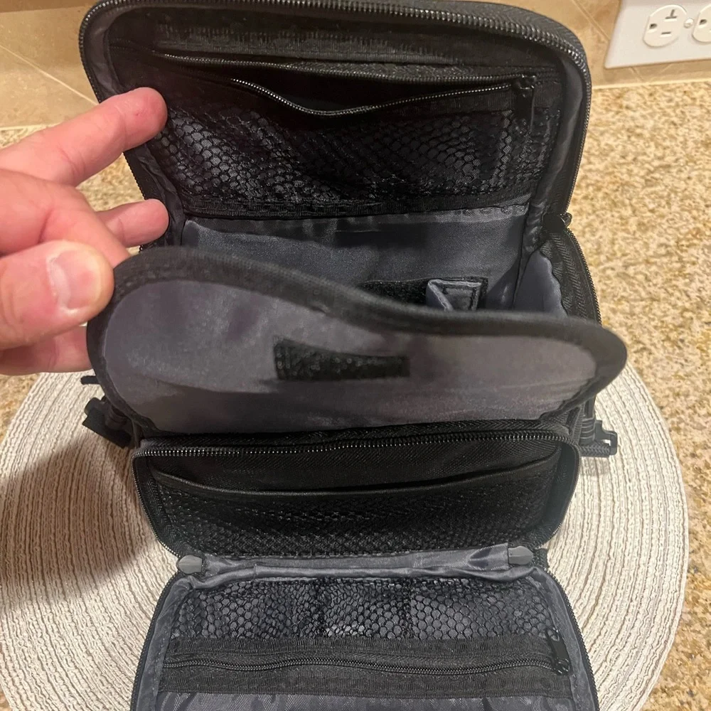 Black Denall Tech Camera Bag